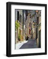 Traditional Old Stone Houses, Les Plus Beaux Villages De France, Menerbes, Provence, France, Europe-Peter Richardson-Framed Photographic Print