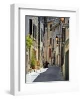 Traditional Old Stone Houses, Les Plus Beaux Villages De France, Menerbes, Provence, France, Europe-Peter Richardson-Framed Photographic Print