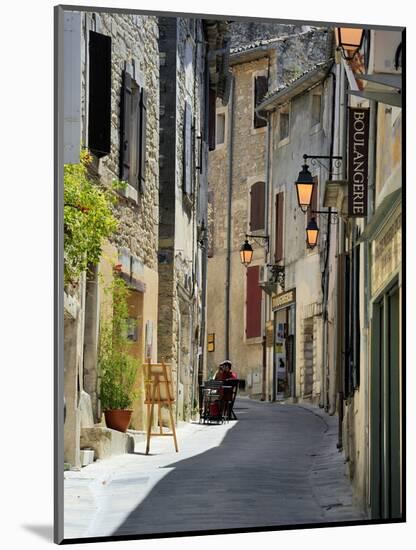 Traditional Old Stone Houses, Les Plus Beaux Villages De France, Menerbes, Provence, France, Europe-Peter Richardson-Mounted Photographic Print