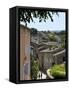 Traditional Old Stone Houses, Les Plus Beaux Villages De France, Menerbes, Provence, France, Europe-Peter Richardson-Framed Stretched Canvas