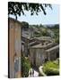 Traditional Old Stone Houses, Les Plus Beaux Villages De France, Menerbes, Provence, France, Europe-Peter Richardson-Stretched Canvas