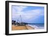 Traditional Outrigger Fishing Boat (Oruva), Negombo Beach, Negombo, Sri Lanka, Asia-Matthew Williams-Ellis-Framed Photographic Print