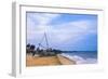 Traditional Outrigger Fishing Boat (Oruva), Negombo Beach, Negombo, Sri Lanka, Asia-Matthew Williams-Ellis-Framed Photographic Print