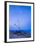 Traditional Outrigger Fishing Boat (Oruva)-Matthew Williams-Ellis-Framed Photographic Print