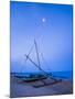 Traditional Outrigger Fishing Boat (Oruva)-Matthew Williams-Ellis-Mounted Photographic Print