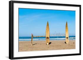 Traditional Peruvian Straw Boats-xura-Framed Photographic Print