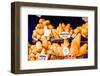 Traditional Polish Smoked Cheese Oscypek on Outdoor Market in Krakow, Poland.-Curioso Travel Photography-Framed Photographic Print