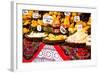 Traditional Polish Smoked Cheese Oscypek on Outdoor Market in Krakow, Poland.-Curioso Travel Photography-Framed Photographic Print