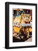 Traditional Polish Smoked Cheese Oscypek on Outdoor Market in Zakopane-Curioso Travel Photography-Framed Photographic Print