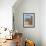 Traditional Portuguese Fishing Boats in a Small Coastal Harbour, Beja District, Portugal-Neale Clarke-Framed Photographic Print displayed on a wall