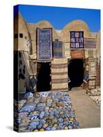Traditional Pottery and Rug Shop, Tunisia, North Africa, Africa-Papadopoulos Sakis-Stretched Canvas
