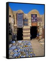 Traditional Pottery and Rug Shop, Tunisia, North Africa, Africa-Papadopoulos Sakis-Framed Stretched Canvas