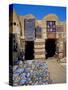 Traditional Pottery and Rug Shop, Tunisia, North Africa, Africa-Papadopoulos Sakis-Stretched Canvas