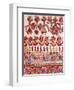 Traditional Rabari Tribal Embroidered Fabrics, Kutch, Gujarat State, India-John Henry Claude Wilson-Framed Photographic Print