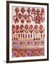 Traditional Rabari Tribal Embroidered Fabrics, Kutch, Gujarat State, India-John Henry Claude Wilson-Framed Photographic Print