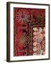 Traditional Rabari Tribal Embroidered Fabrics, Kutch, Gujarat State, India-John Henry Claude Wilson-Framed Photographic Print