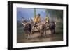 Traditional Racing With Water Buffalo Chariots, Bali, Indonesia-John Downer-Framed Photographic Print