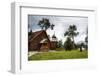 Traditional Rebuilt Houses in the Ewenen Museum in Esso, Kamchatka, Russia, Eurasia-Michael Runkel-Framed Photographic Print