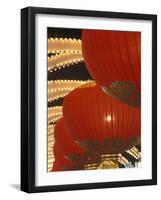 Traditional Red Lanterns, China-Keren Su-Framed Photographic Print