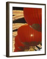 Traditional Red Lanterns, China-Keren Su-Framed Photographic Print