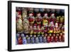 Traditional Russian Dolls on Sale, St. Petersburg, Russia, Europe-Peter Barritt-Framed Photographic Print