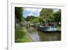 Traditional Sailing Boat, Zuiderzee Open Air Museum, Lake Ijssel-Peter Richardson-Framed Photographic Print