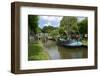 Traditional Sailing Boat, Zuiderzee Open Air Museum, Lake Ijssel-Peter Richardson-Framed Premium Photographic Print