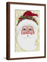 Traditional Santa-Beverly Johnston-Framed Giclee Print