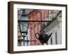 Traditional Sign Outside a Tea Shop in Ljubljana Old Town, Slovenia, Europe-John Woodworth-Framed Photographic Print