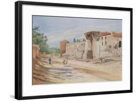 Traditional Site Where St. Paul Was Let Down in a Basket, Damascus-Walter Spencer-Stanhope Tyrwhitt-Framed Giclee Print