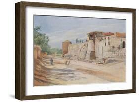 Traditional Site Where St. Paul Was Let Down in a Basket, Damascus-Walter Spencer-Stanhope Tyrwhitt-Framed Giclee Print