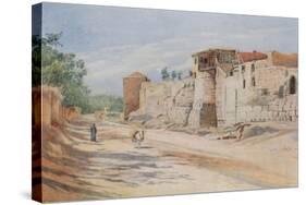 Traditional Site Where St. Paul Was Let Down in a Basket, Damascus-Walter Spencer-Stanhope Tyrwhitt-Stretched Canvas