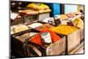 Traditional Spices Market in India.-Curioso Travel Photography-Mounted Photographic Print