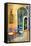 Traditional  Streets Ofgreece - Artistic Series-Maugli-l-Framed Stretched Canvas