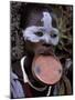Traditional Surma Tribe Lip Plate, Ethiopia-Gavriel Jecan-Mounted Photographic Print