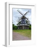 Traditional Swedish Windmill, Malmo, Sweden, Scandinavia, Europe-Charlie Harding-Framed Photographic Print