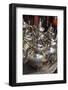 Traditional Tea Pots, Fes El Bali Medina, Fez, Morocco, North Africa, Africa-Doug Pearson-Framed Photographic Print