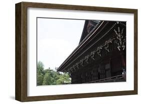 Traditional Temple in Kyoto, Japan-Ryuji Adachi-Framed Art Print