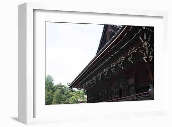Traditional Temple in Kyoto, Japan-Ryuji Adachi-Framed Art Print