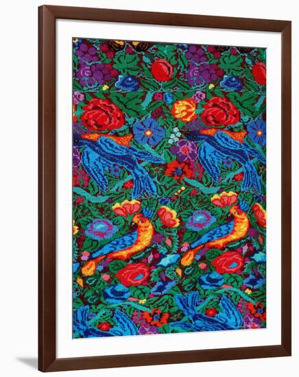 Traditional Textiles, Textile Museum, Casa del Tejido, Antigua, Guatemala-Cindy Miller Hopkins-Framed Photographic Print