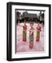 Traditional Thai Dancers, Old Chiang Mai Cultural Centre, Chiang Mai, Thailand, Southeast Asia-Gavin Hellier-Framed Photographic Print