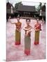 Traditional Thai Dancers, Old Chiang Mai Cultural Centre, Chiang Mai, Thailand, Southeast Asia-Gavin Hellier-Mounted Photographic Print