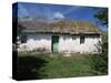 Traditional Thatched Cottage Near Glencolumbkille, County Donegal, Ulster, Eire-Gavin Hellier-Stretched Canvas