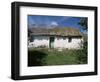 Traditional Thatched Cottage Near Glencolumbkille, County Donegal, Ulster, Eire-Gavin Hellier-Framed Photographic Print