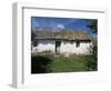 Traditional Thatched Cottage Near Glencolumbkille, County Donegal, Ulster, Eire-Gavin Hellier-Framed Photographic Print