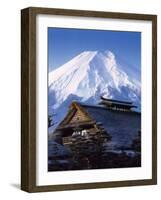 Traditional Thatched Cottage-null-Framed Photographic Print