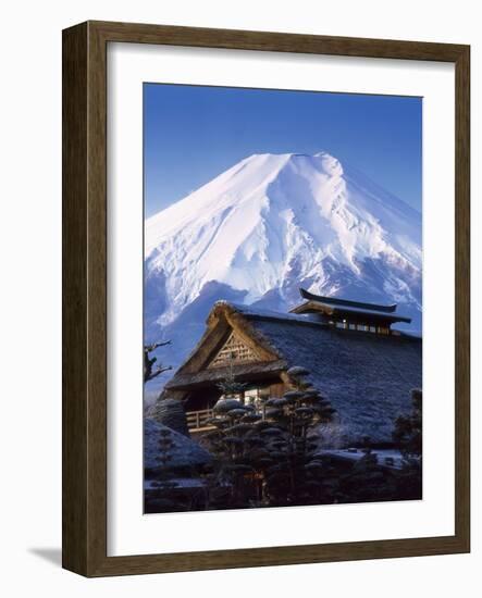 Traditional Thatched Cottage-null-Framed Photographic Print