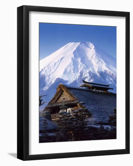 Traditional Thatched Cottage-null-Framed Photographic Print