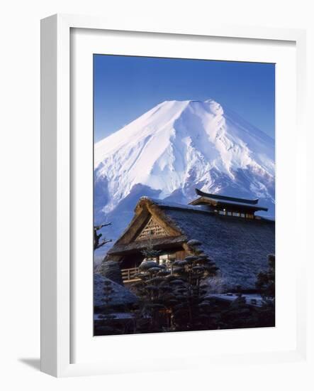 Traditional Thatched Cottage-null-Framed Photographic Print