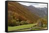 Traditional Thatched Hut, Brana De Fuexu, Valle Del Lago, Somiedo Np. Asturias, Spain-Juan Manuel Borrero-Framed Stretched Canvas